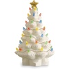 image:imageLenox 893624 Treasured Traditions Holiday Red Bulbs Lit Tree Christmas DecorLit Tree  Ivory
