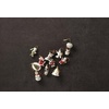 image:imageLenox 893624 Treasured Traditions Holiday Red Bulbs Lit Tree Christmas DecorLit Tree