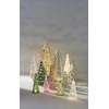 image:imageLenox 893624 Treasured Traditions Holiday Red Bulbs Lit Tree Christmas DecorLit Tree