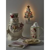 image:imageLenox 893624 Treasured Traditions Holiday Red Bulbs Lit Tree Christmas DecorNight Light