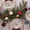 image:imageLenox 894194 French Perle Berry AllPurpose Bowls Set of 4 White Christmas Drinkware Holiday Hosting