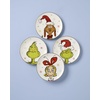 image:imageLenox 896340 Merry Grinchmas Salt amp Pepper Set 2Piece Green Christmas amp Holiday HostingAccent Plates