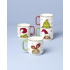 image:imageLenox 896340 Merry Grinchmas Salt amp Pepper Set 2Piece Green Christmas amp Holiday HostingStackable Mugs