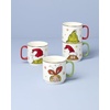 image:imageLenox 896340 Merry Grinchmas Salt amp Pepper Set 2Piece Green Christmas amp Holiday HostingStackable Mugs