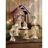 image:imageLenox 897698 First Blessing Boy with Donkey Figurine Christmas Decorations Indoor Decor Nativity Set10Piece Nativity Set