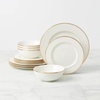 image:imageLenox 897867 Federal Gold Tree Accent Plates Service For 4 Christmas Dishes Dinnerware Set Holiday12Piece Dinnerware Set