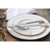 image:imageLenox 897868 Federal Platinum Tree Accent Plates Service For 4 Christmas Dishes Dinnerware Set HolidayPlatinum