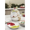 image:imageLenox 898093 Merry Grinchmas Tidbit Plates Service For 4 Assorted Christmas Dishes Dinnerware Set HolidayCookie Jar