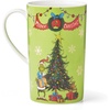 image:imageLenox 898093 Merry Grinchmas Tidbit Plates Service For 4 Assorted Christmas Dishes Dinnerware Set HolidayMagic Mug