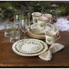 image:imageLenox Holiday 6Piece Dinner Plates Dinnerware Set Service For 6 Porcelain Dishwasher Safe Round Plates Set Holiday Red amp Green Perfect for Gatherings Christmas Dinnerware Ivory 6 Piece12Piece Dinnerware Set Includes Mugs