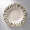 image:imageLenox Holiday 6Piece Dinner Plates Dinnerware Set Service For 6 Porcelain Dishwasher Safe Round Plates Set Holiday Red amp Green Perfect for Gatherings Christmas Dinnerware Ivory 6 PiecePastaRimmed Soup Bowl
