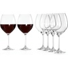 image:imageLenox Tuscany Classics Stemless Glass Set Buy 4 Get 6 26 LB ClearRed Wine Glasses