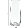 image:imageLenox Tuscany Classics Stemless Glass Set Buy 4 Get 6 26 LB ClearStemless Flutes