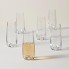 image:imageLenox Tuscany Classics Stemless Glass Set Buy 4 Get 6 26 LB ClearStemless Flutes