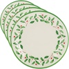 image:imageLenox 863669 Holiday 4Piece Melamine Dinner Plate Set Christmas Dinnerware Hosting220 LB Pack of 4