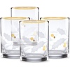 image:imageLenox 886860 Holiday Gold Pitcher Christmas ThemeDouble OldFashioneds  Set of 4