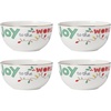 image:imageLenox 896322 Snoopy Christmas AllPurpose Bowls Set of 4 Holiday Dinnerware