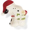 image:imageLenox 896323 Snoopy Christmas Candy Dish Holiday Hosting