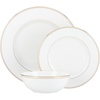 image:imageLenox 897867 Federal Gold Tree Accent Plates Service For 4 Christmas Dishes Dinnerware Set Holiday3Piece Place Setting