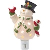 image:imageLenox 897958 Happy Holly Days Snowman Night Light Christmas Decorations Decor