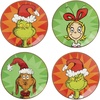 image:imageLenox 898093 Merry Grinchmas Tidbit Plates Service For 4 Assorted Christmas Dishes Dinnerware Set HolidayTidbit Plates