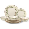12-Piece Dinnerware Set (Includes Pasta Bowls)