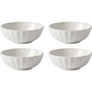 image:imageLenox 894194 French Perle Berry AllPurpose Bowls Set of 4 White Christmas Drinkware Holiday Hosting