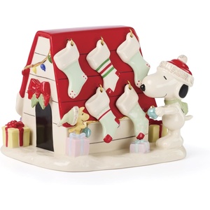 image:imageLenox 897884 Snoopys Christmas Decor for You Figurine Christmas Decorations Peanuts Indoor