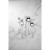 image:imageLenox Silverware Set Modulus Satin Black 20Piece Flatware Set Service For 4 1810 Stainless Steel Dishwasher Safe Cutlery Sets Kitchen Utensils Knives Spoons And Forks Home Black 20 PiecesSilver