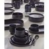 image:imageLenox Silverware Set Modulus Satin Black 20Piece Flatware Set Service For 4 1810 Stainless Steel Dishwasher Safe Cutlery Sets Kitchen Utensils Knives Spoons And Forks Home Black 20 PiecesBlack