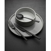 image:imageLenox Silverware Set Modulus Satin Black 20Piece Flatware Set Service For 4 1810 Stainless Steel Dishwasher Safe Cutlery Sets Kitchen Utensils Knives Spoons And Forks Home Black 20 PiecesBlack