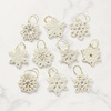 image:imageLenox 893634 The Nutcracker 10Piece Ornament amp Tree Set Display Stand10Piece Ornament Set  Snowflakes