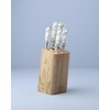 image:imageLenox 898380 Butterfly Meadow Herbs 6Piece Cutlery Block Set6Piece Cutlery Block Set