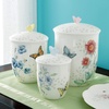 image:imageLenox Butterfly Meadow 3Piece Canister Set 660 LB MultiRound Canisters  Set of 3