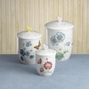 image:imageLenox Butterfly Meadow 3Piece Canister Set 660 LB MultiRound Canisters  Set of 3