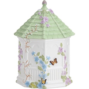 image:imageLenox Butterfly Meadow 3Piece Canister Set 660 LB MultiCookie Jar  Gazebo
