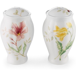 image:imageLenox Butterfly Meadow 3Piece Canister Set 660 LB MultiSalt  Pepper Set  Floral
