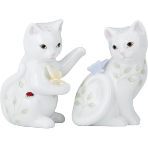 image:imageLenox Butterfly Meadow 3Piece Canister Set 660 LB MultiSalt  Pepper Set  Kitten