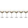 image:imageLenox 897399 Tuscany Classics Angled Coupes Set of 6Coupe Glasses  Angled