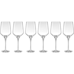 image:imageLenox 897399 Tuscany Classics Angled Coupes Set of 6Wine Glasses  Angled