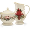 image:imageLenox 6049837 Winter Greetings Mug Christmas amp Holiday DrinkwareSugar  Creamer Set