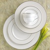 image:imageLenox 806491 Opal Innocence Stripe Bread Plate5Piece Place Setting