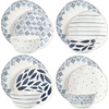 image:imageLenox Blue Bay 4Piece Dessert Mug Set 275 LB12Piece Dinnerware Set Dessert  Ikat
