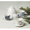 image:imageLenox Blue Bay 4Piece Dessert Mug Set 275 LB9Piece Tea Set
