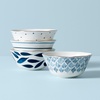 image:imageLenox Blue Bay 4Piece Dessert Mug Set 275 LBAll Purpose Bowls  Set of 4