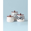 image:imageLenox Blue Bay 4Piece Dessert Mug Set 275 LBCanisters  Set of 3
