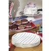 image:imageLenox Blue Bay 4Piece Dessert Mug Set 275 LBDinner Plate  Stripes  Set of 4