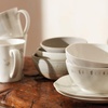 image:imageLenox Oyster Bay 4Pc Mugs 275 White12Piece Dinnerware Set