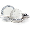 image:imageLenox Blue Bay 4Piece Dessert Mug Set 275 LB12Piece Dinnerware Set Dessert  Ikat
