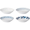 Dinner Bowls  Assorted  Set of 4